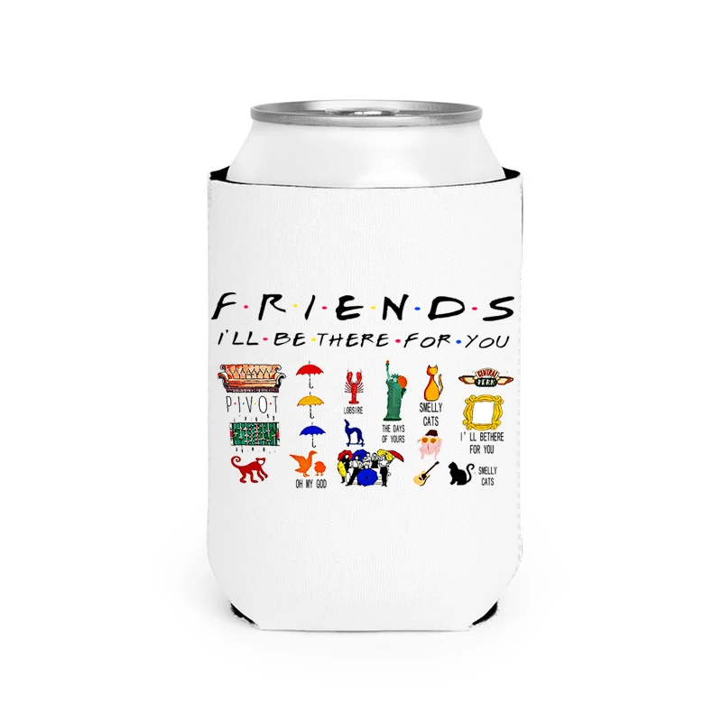 Friends TV Show-Thema Sisters I'll Be There For You Make-up-Tasche Best Friend Bestie BFF Geburtstag Hochzeit Weihnachten Abschlussgeschenk – Detail 22