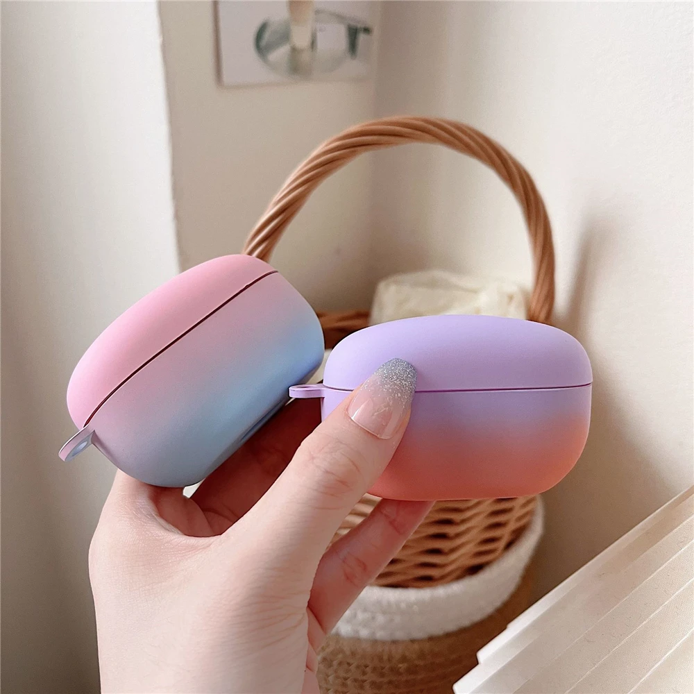 Colori Caramella Sfumati Per Custodia Sony Wf-1000Xm5 Custodia Rigida Opaca Compatibile Con Bluetooth Per Il 2023 Nuova Sony Wf-1000Xm5