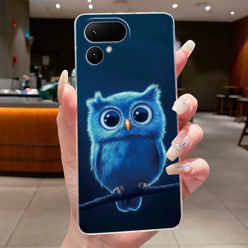 Elegant Sunlight Moonlight Transparent Phone Case - Shockproof TPU Soft Cover