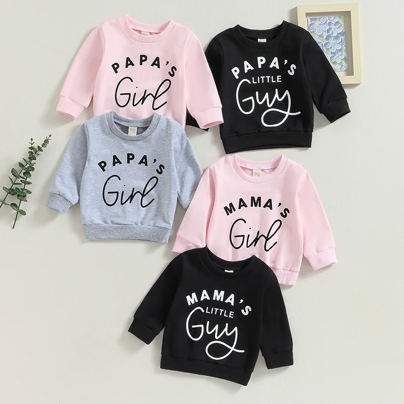 Kids Sweatshirt Baby Girl Boy Sweatshirt Autumn T-shirt Tops