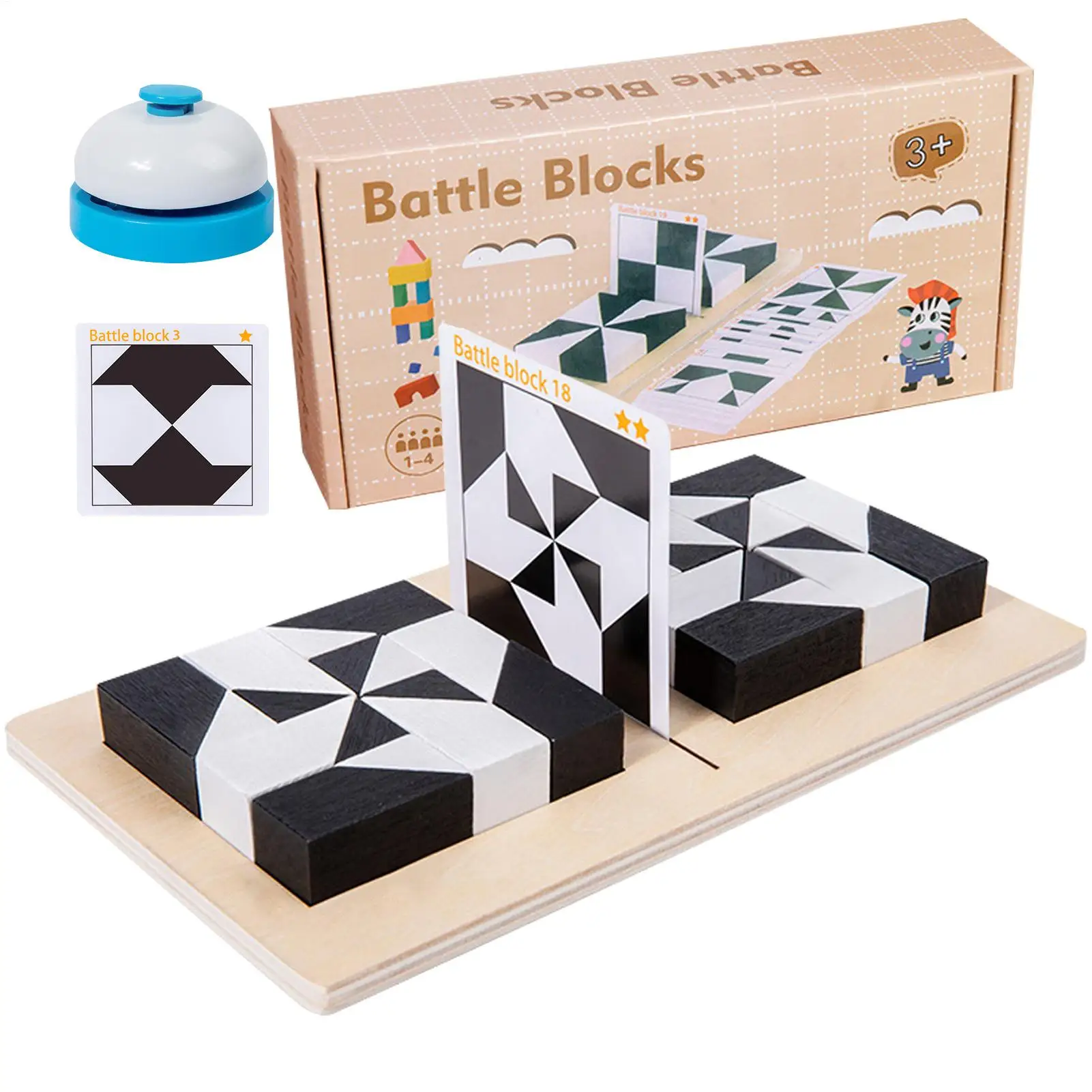 Geometric Puzzle Challenge Interactive Board Game