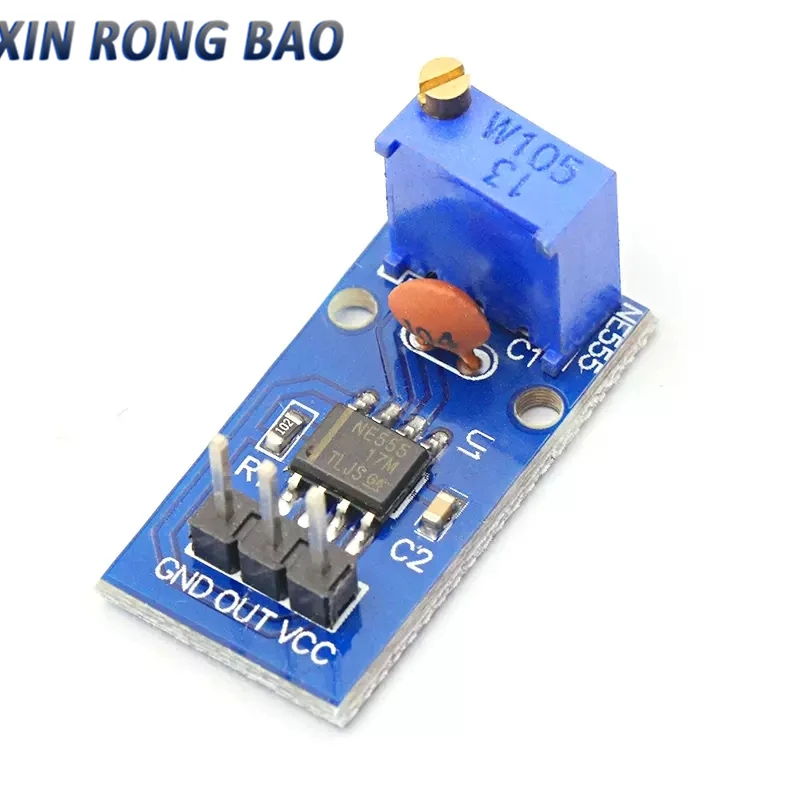 Рисунок 2 - Генератор импульсов NE555 с регулируемым