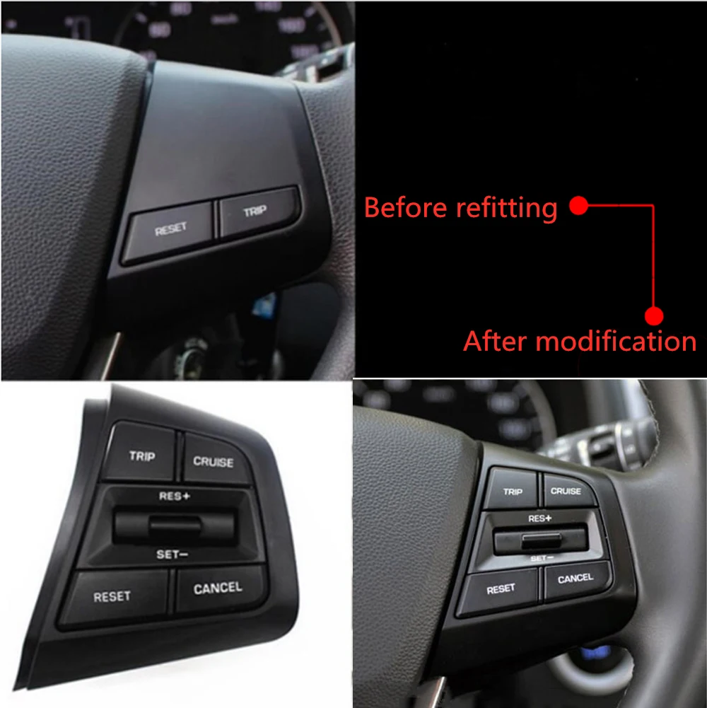 Right Side For Hyundai Creta Ix25 1.6L/2.0L Cruise Control Buttons Remote Contro