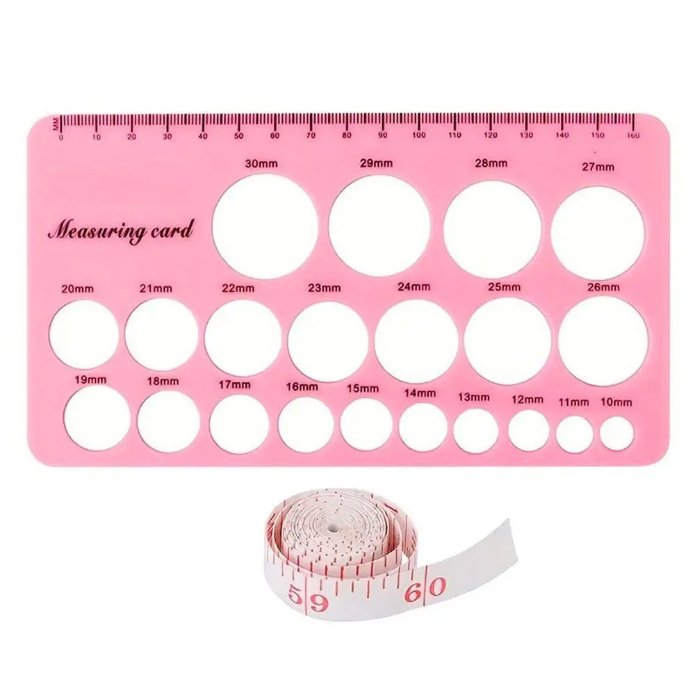 Soft Flange Size Measure for Nipples Silicone Nipple Ruler Nipple Ruler for Flange Sizing Measurement Tool
