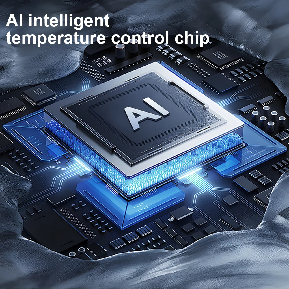 Inflador de Neumáticos Portátil de 150 PSI con Luz LED, Bomba Eléctrica Automática con Pantalla Digital para Neumáticos de Automóvil - Imagen 6