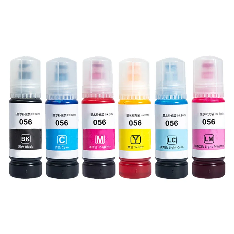 Compatible with Epson Printer Consumables 056 057 Ink L18058 Ink Bin Filling Epson L8058 L8050 L18050 Color