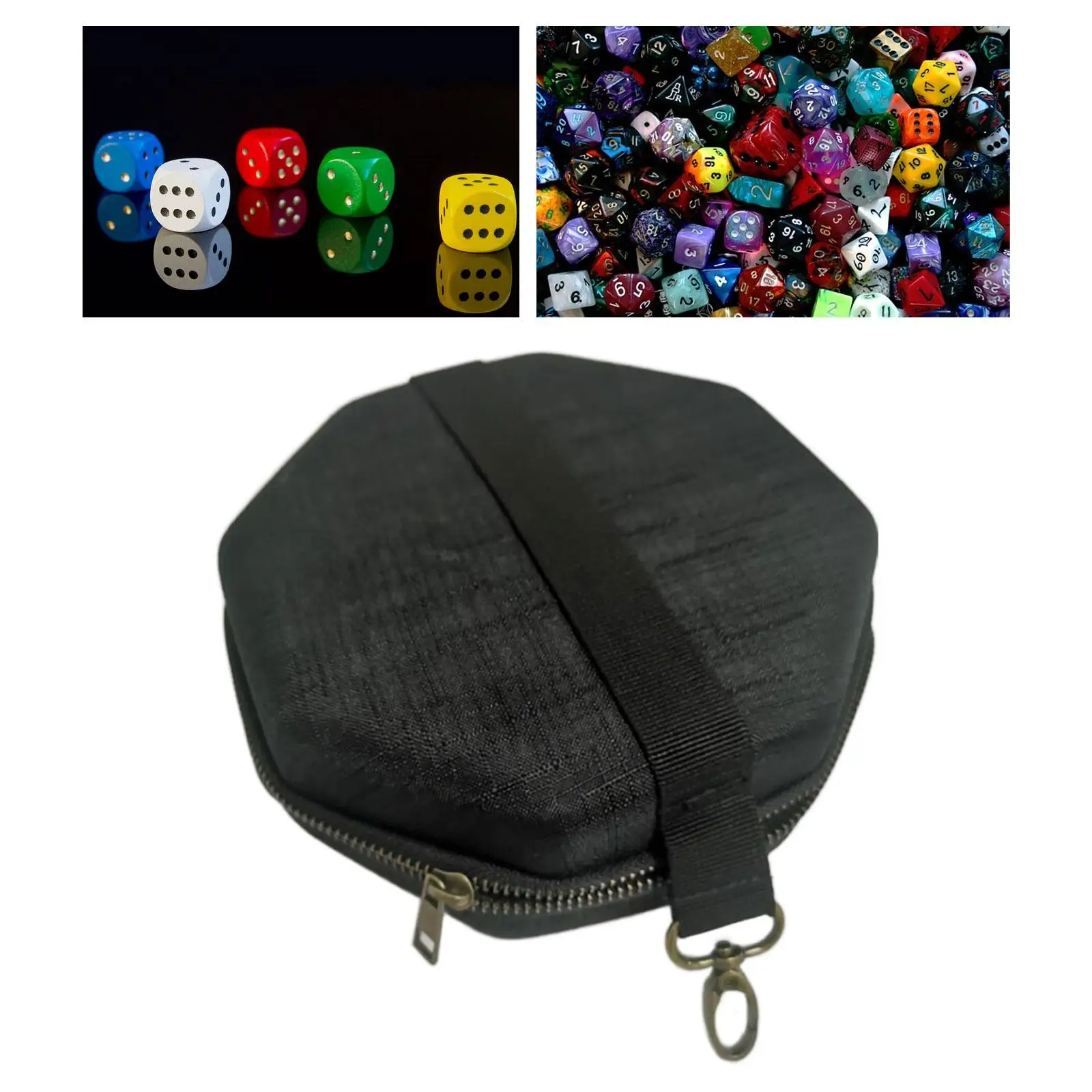 Dice Bag Durable Party Favors Entertainment Toy Portable Accessories Gift Board Games Bag Dice Organiser Holder Dice Tray Bag