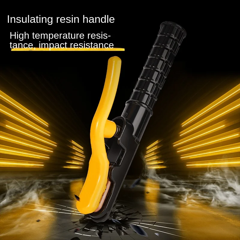 High Quality 300A Electrode Holder Stick Welder Professional Copper Welding Rod Stinger DMC Resin Insulated Handle Clamp Tool