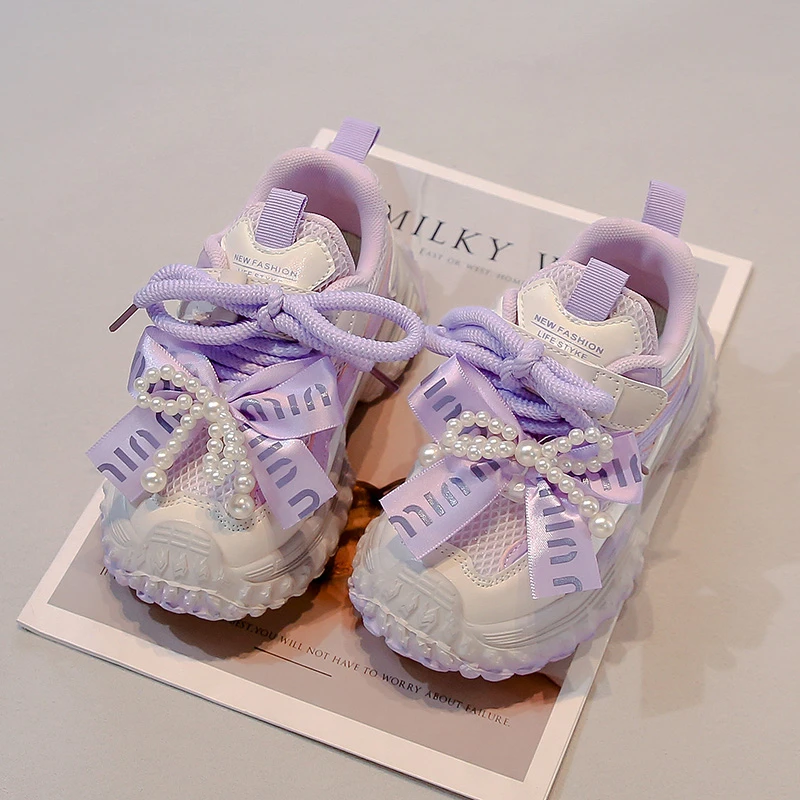 Boys Girls Sneakers Lightweight Anti-Slip Breathable Comfort Unisex-Child Sports Running Walking Athletic Shoes for Kids 2