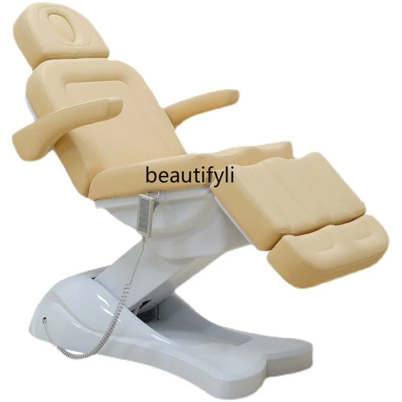 

Medical Beauty Physiotherapy Rehabilitation Bed Lifting Multi-Functional Nail Beauty Lying Flat Massage Couch Electric