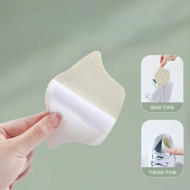 Shoe Heel Pads 2PCS/4PCS Sport Shoes Heel Pads Sneaker Heel Sticker Adjustable Size Antiwear Feet Pad Cushion Back Sticker Protector