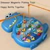 Children Electric Fishing Toy Set Magnetic Fishing Rod Game for Kids Baby Fishing Early Educational Toys for Baby Birthday Gifts 2