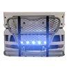 Front Bumper Light Collision Barrier Cattle Fence Lamp for Tamiya 1/14 RC Truck MAN TGX 540 56325 56329 Tractor Trailer Parts 1