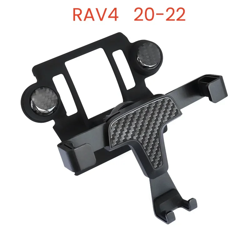 Car Phone Holder Interior Dashboard Air Vent Bracket GPS Stand Navigation Bracket For Toyota RAV4