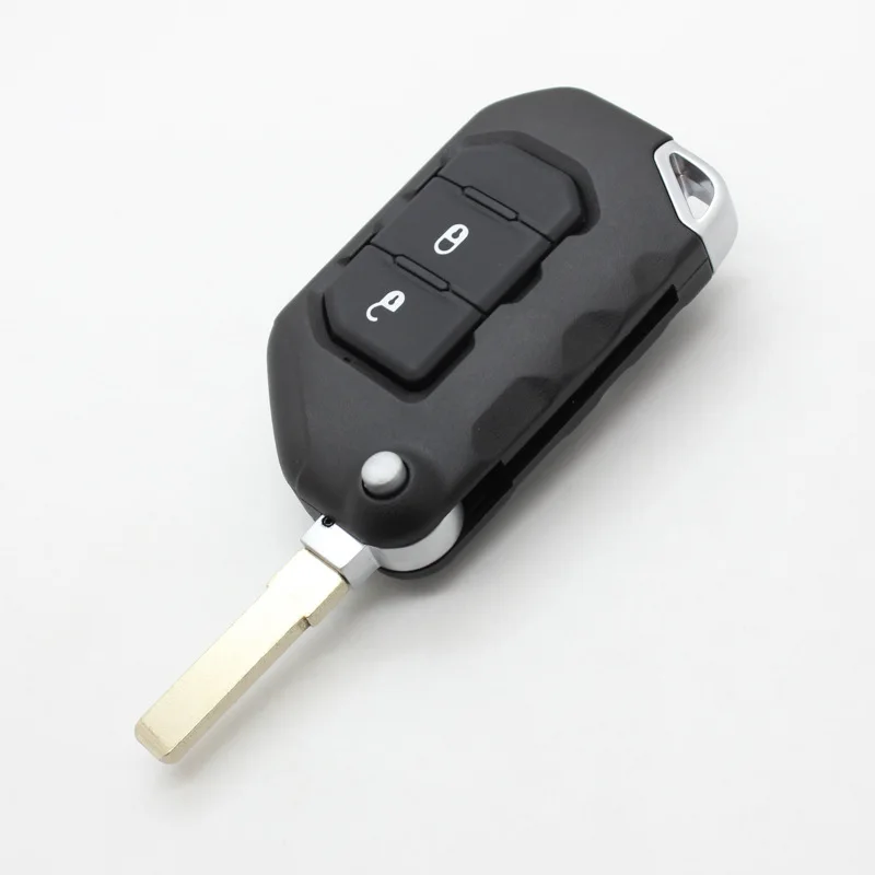 Key Shell 2/3/4 Button Flip Remote shell for Jeep Wrangler Folding Key-FCCID: OHT1130261