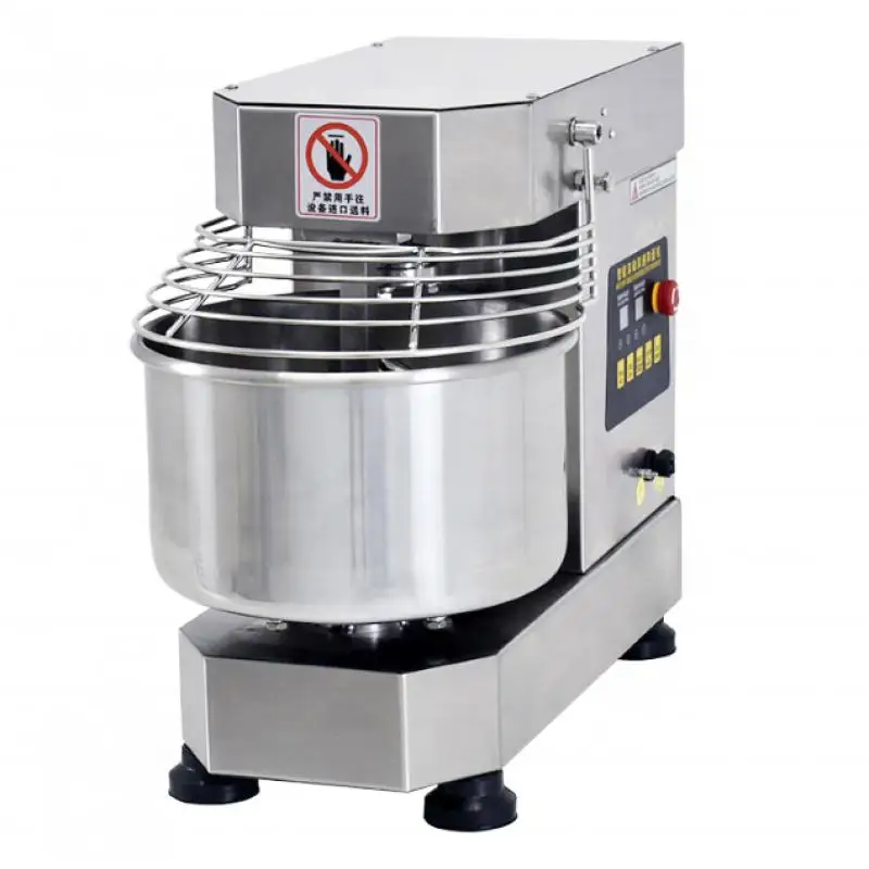 Commercial Dough Kneading Spiral Mixer Bakery 10L Bread Stand Pizza Dough Blender Bowl Maker Machine 4