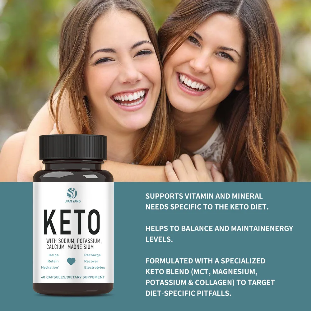 

1 Bottle Ketone Capsules Support The Vitamin Mineral Requirements Specific Keto Diet Helping Balance Maintain Energy Levels