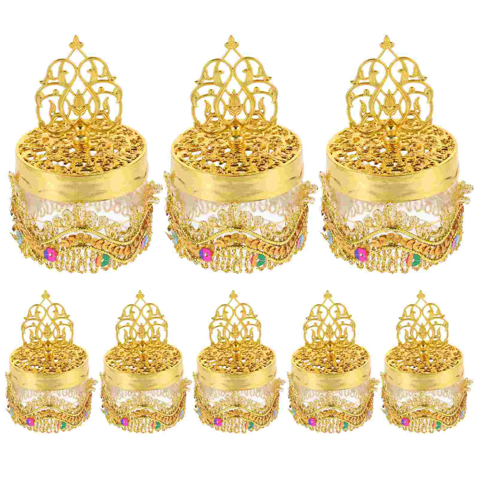 

12 Pcs Candy Box Chocolate Gifts Container Party Favor Containers Small Plastic Wedding Decor Bride