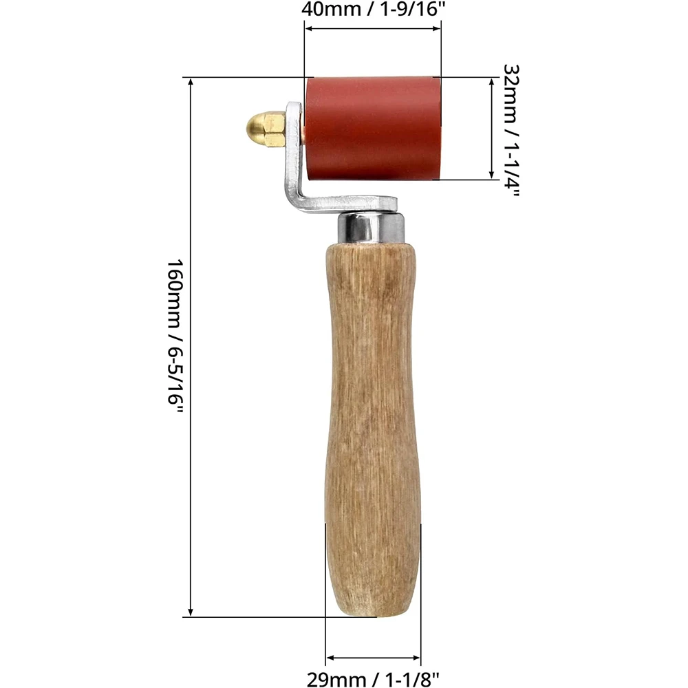 Welding Handheld Roller 40mm Silicone Seam Roller High Temperature Resistant for PVC/TPO/EPDM Welding Tools Accessories 2