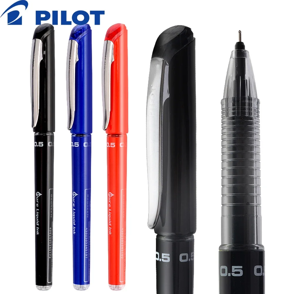 

Japan PILOT Gel Pen BX-GR5 0.5mm Quick Drying Ink Needle Tube Black Pen Student School Supplies Office Stationery