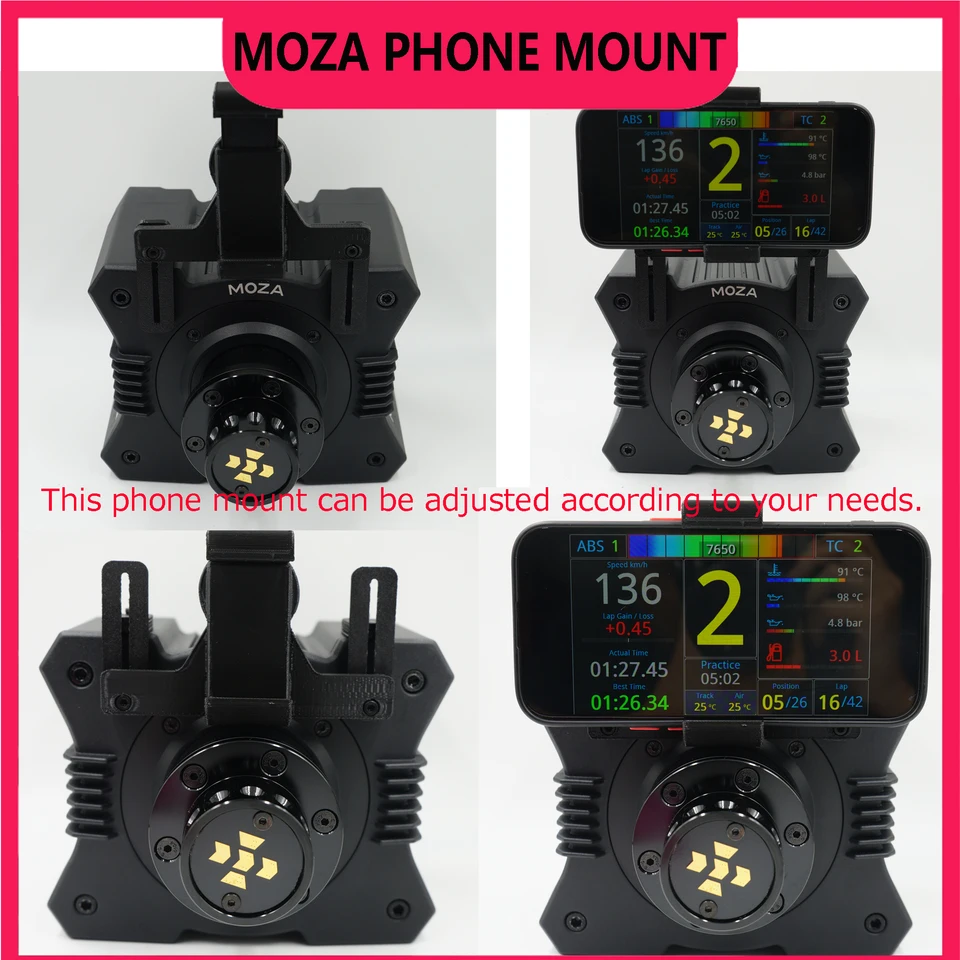 SIMPUSH ユニバーサル調整可能な電話ホルダーマウントスタンド MOZA R5