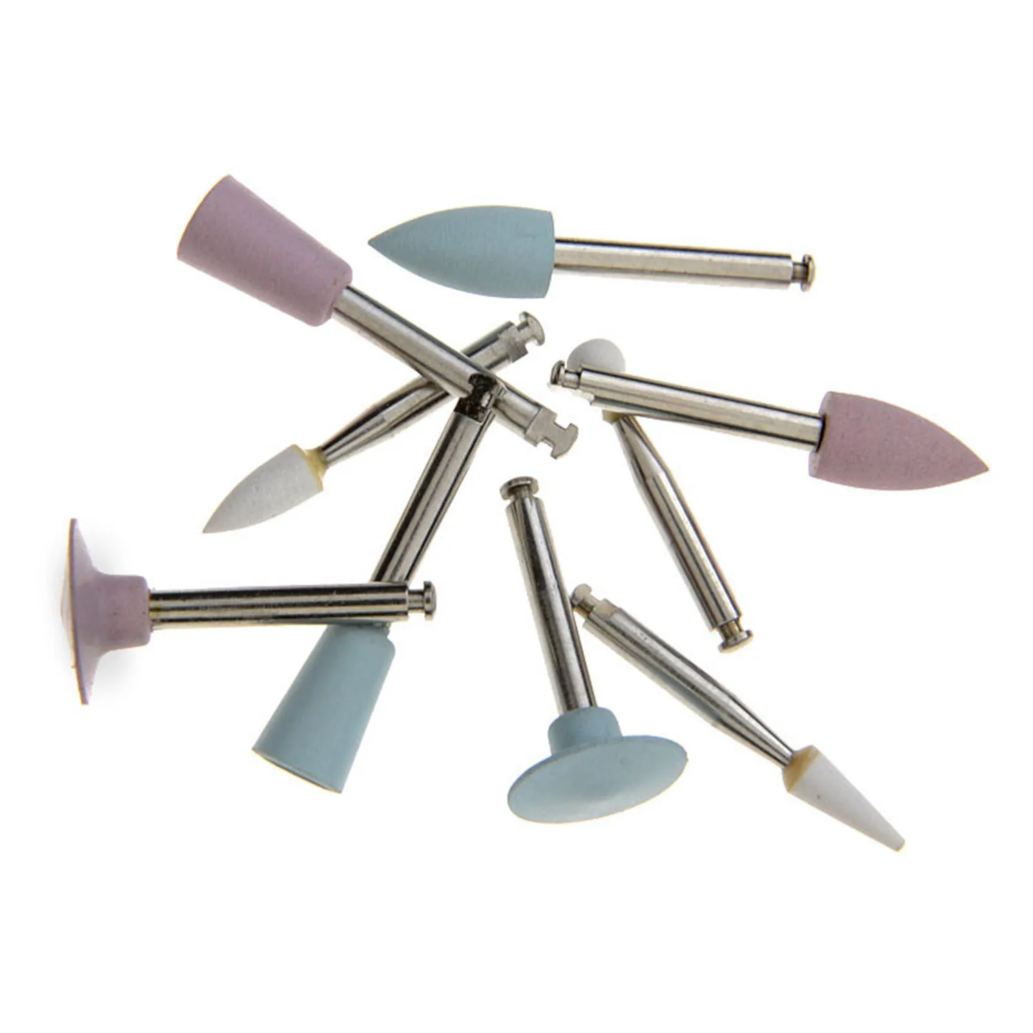 AZDENT Dental Composite Polierset 9 Teile/schachtel RA 0309 Keramik Silikonkautschuk Polierer Set für Gegenwinkel-Zahnmedizinwerkzeuge – Detail 7