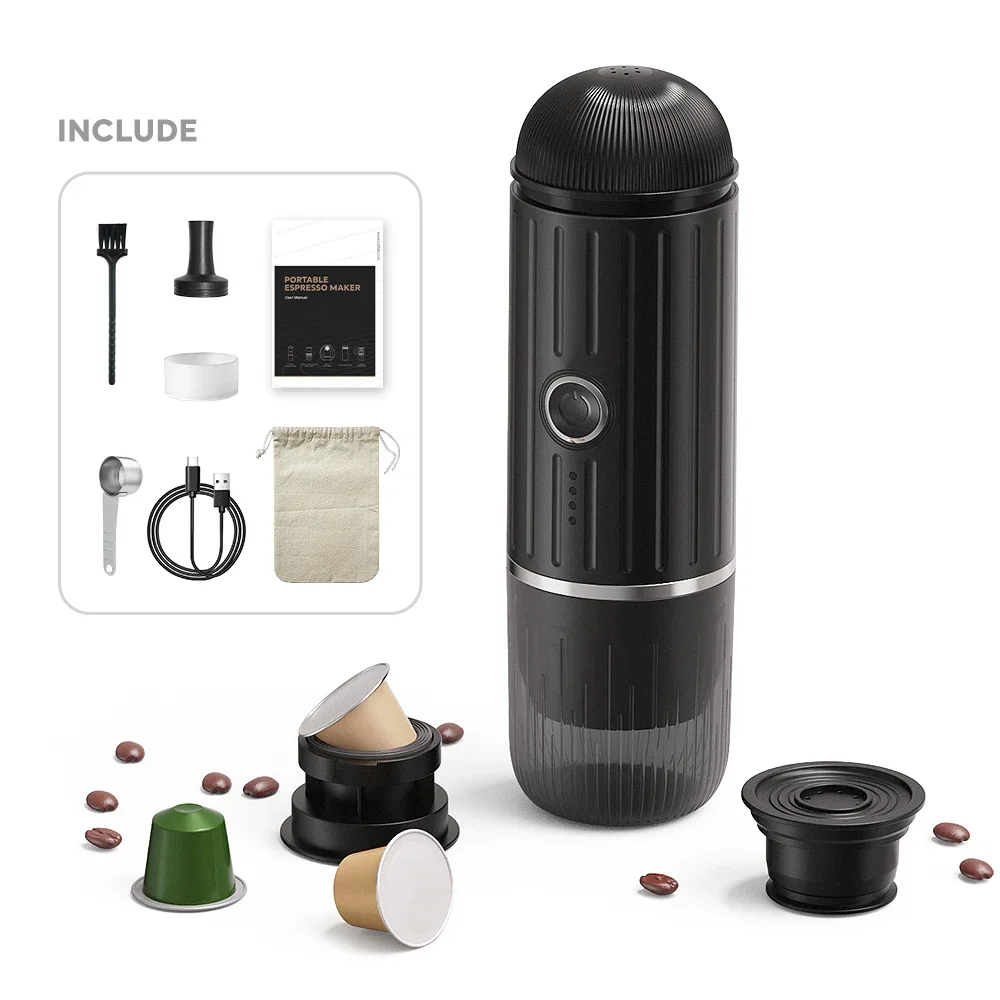 Espresso Maker 2-in-1 Portable Espresso Machine