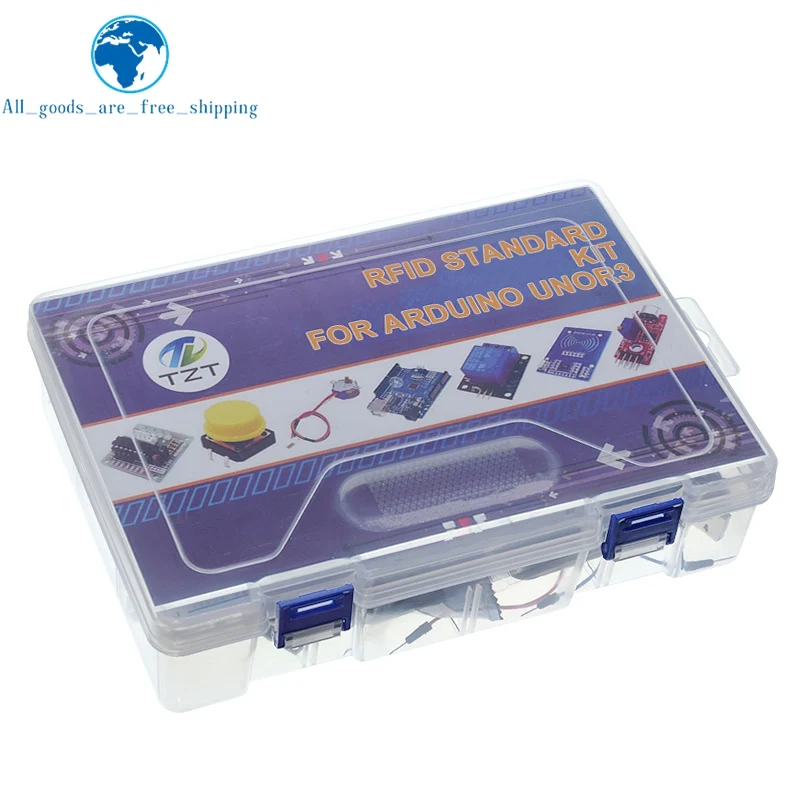 TZTUNO R3 RFID Starter Kit Arduino UNOR3 Upgraded Version Learning Suite Retail Box electronic DIY KIT
