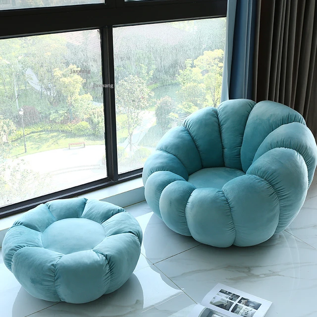 Modern Art Bubble Fabric Single-seat Sofa Chair Small Apartment Living Room  Leisure Sofa Dining Chair Creative Lazy Sofa - Living Room Chairs -  AliExpress