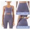 Women's Naked Feeling 2 Piece Gym Set - Seamless Sports Bra & High Waist Leggings, Shockproof Breathable Fitness Clothing, S-XL