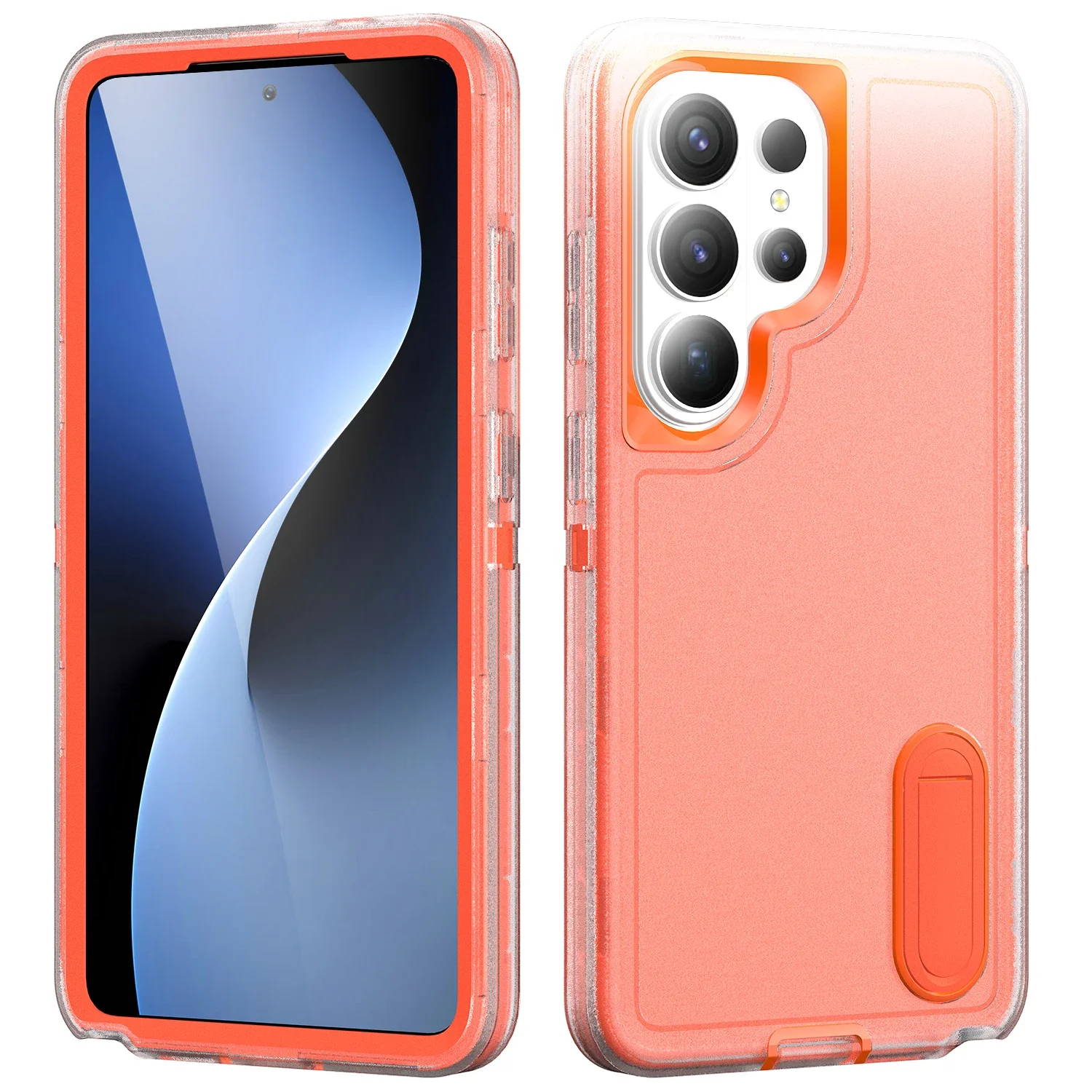 Shockproof Hard Bracket Phone Case with Enhanced Protection