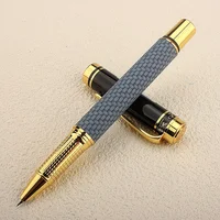 Luxury Quality Cloth Weave Metal Fountain Pen Financial Office Student Supplies School Stationery Ink Pens 1