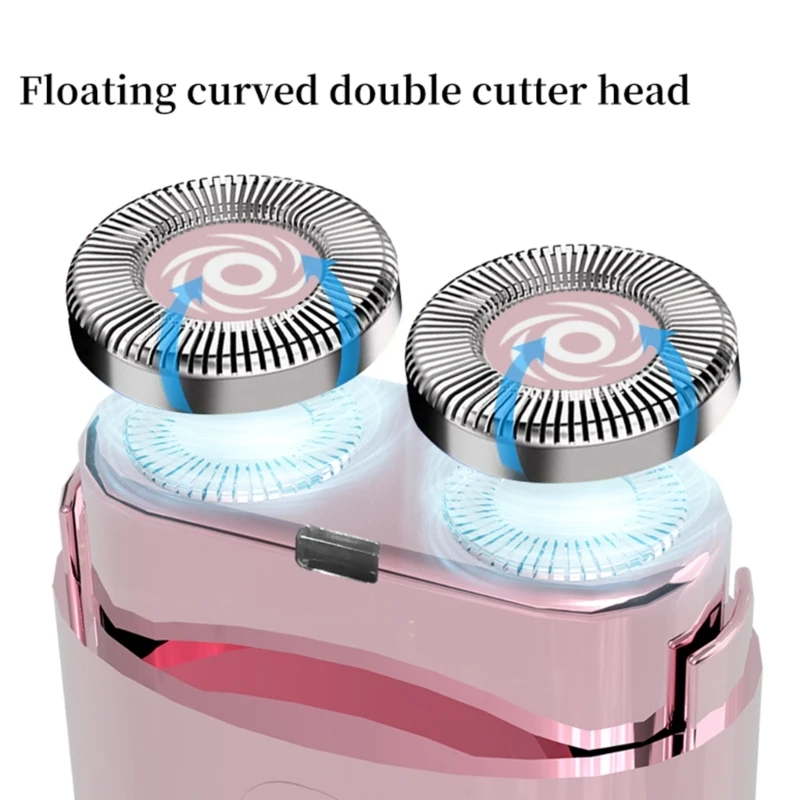 Women Hair Trimmer Safe Easy to Use Face and Eyebrow Remover Eyebrow Trimmer Plastic Material for Face and Body Hair 3