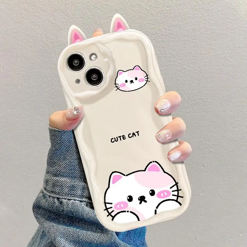 thumbnail image 1 of Funda para Xiaomi Redmi Note 12 4G 9 8 11 10 12 13 Pro Plus 12S Redmi 13C 12C 9C 10C 9A 9 10 A1 A2 Plus Shell 3D Frog Eyes, 1 of 5