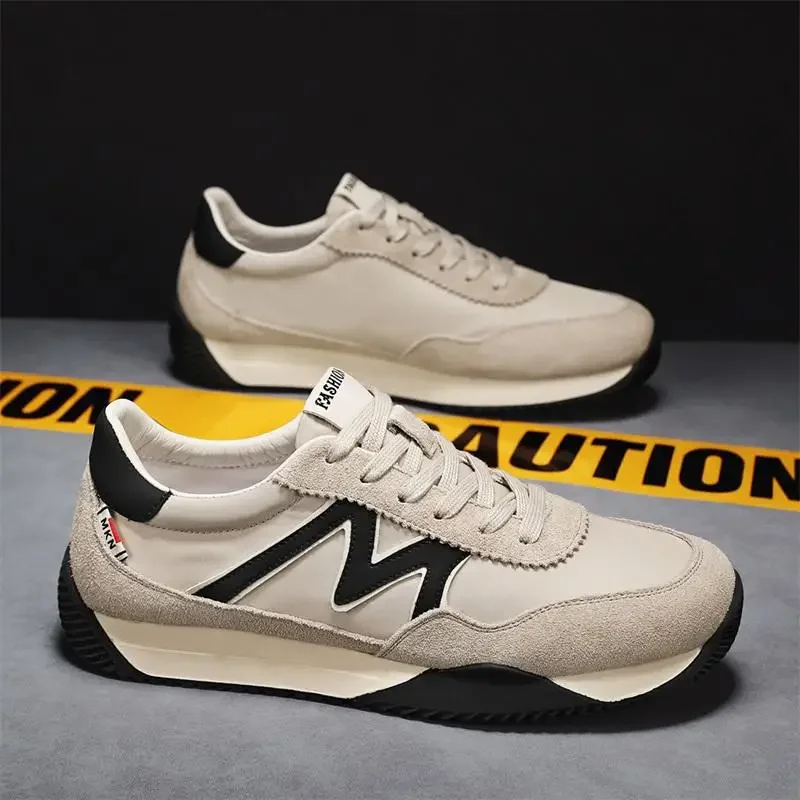 

2024 Spring New Non-Slip Wear-Resistant German Training Shoes Men's Fashion All-Match Flat Sports Tenis