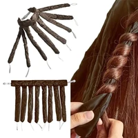 Bigoudi paresseux bigoudis sans chaleur tige à friser bandeau boucles ruban de soie dormir vague douce formateurs pas de chaleur boucles ruban 2