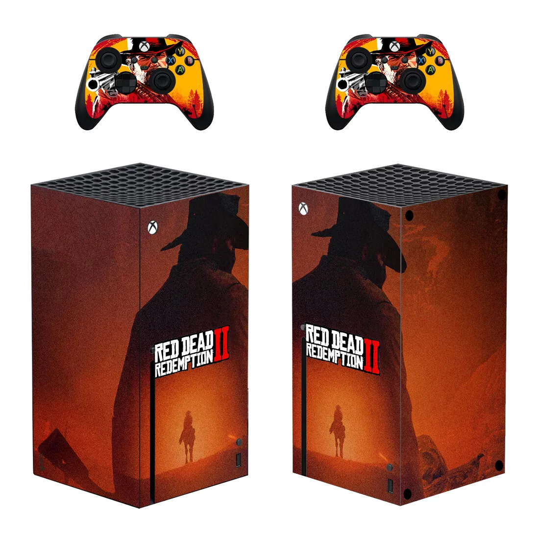 Red Dead Redemption Skin Sticker Decalcomania Cover Per Xbox Series X Console E 2 Controller Skin Vinyl