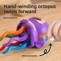 Juguete de pulpo de baile mágico, medusas retorcidas, payaso, pulpo, juguetes de baile para gatear para niños, juguetes de descompresión, regalos de entretenimiento - Imagen 3
