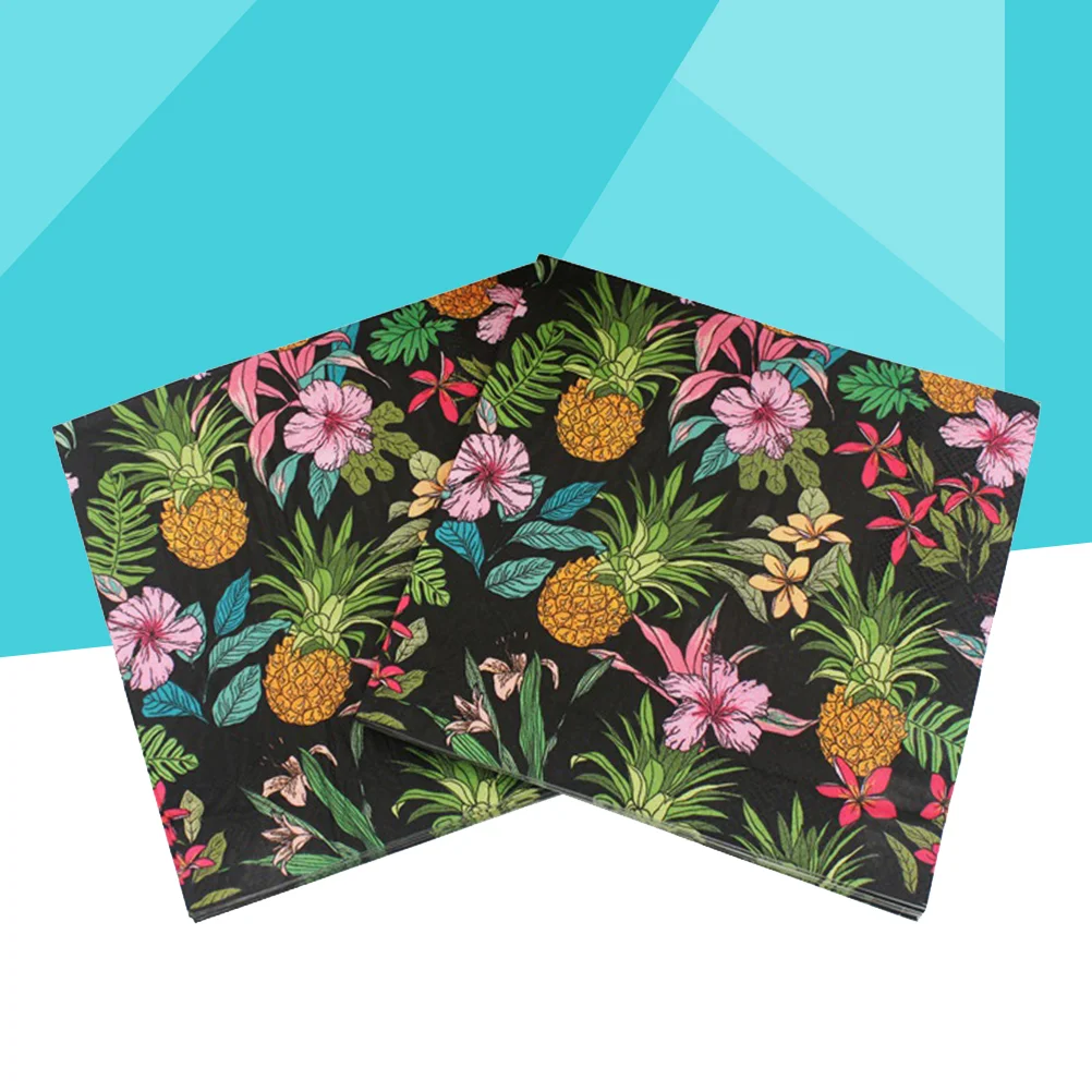 Paper Napkins 20 Pcs Napkins Decoupage Paper Wedding Tissues Birthday Party Cartoon Decorated