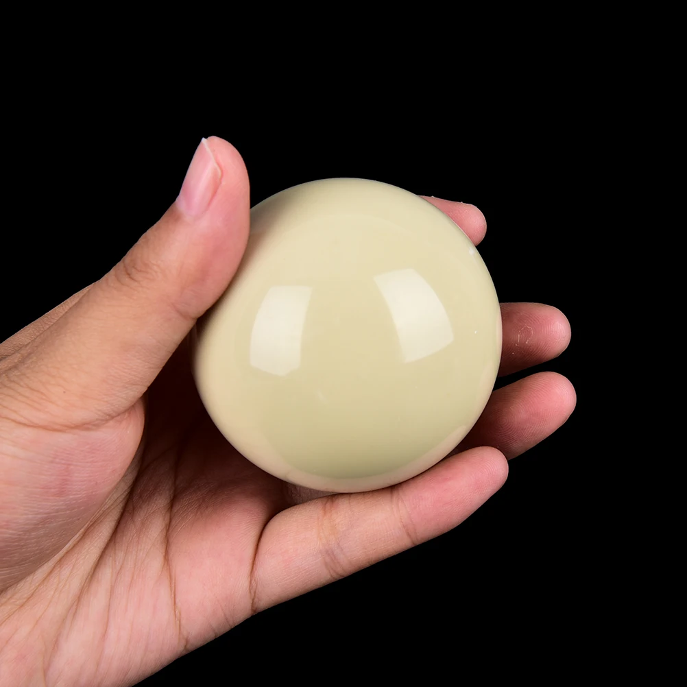 Pool Balls White Billiard Training Ball Snooker Ball Cue 57.2mm 1pc