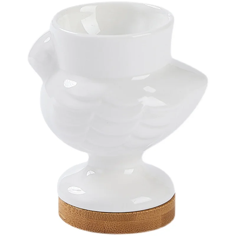 

Ceramic Egg Holder Cup Breakfast Home