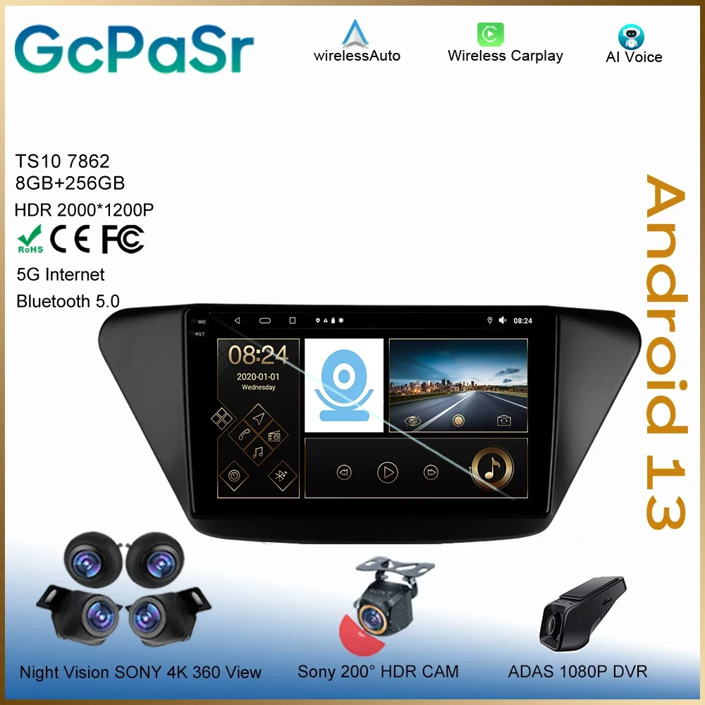 

Android для Lifan X50 2015 - 2019 видео Carplay навигация Сенсорный экран стерео радио авто мультимедийный головной плеер видеорегистратор WIFI