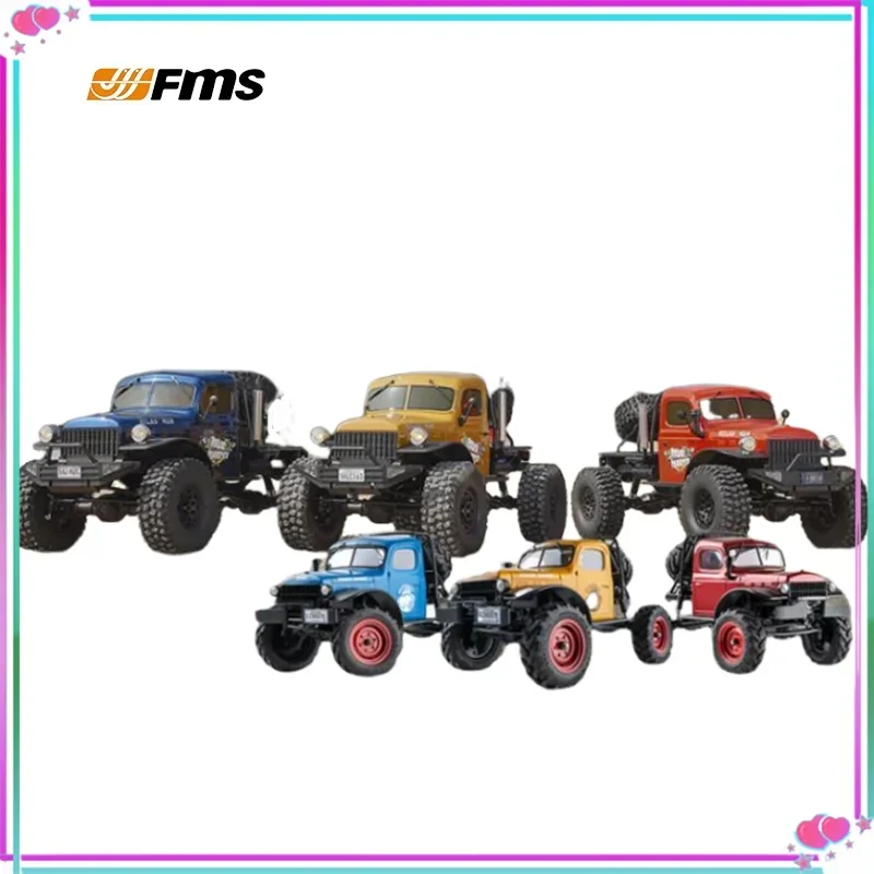 

Fms 1:10 Bullfighter Four-wheel Drive Rc Remote-controlled Climbing Car Model Electric Car Model Toy Children's Birthday Gift