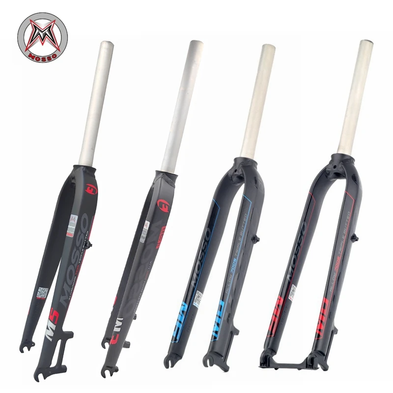 

MOSSO Mountain Bike MTB Hard Fork M3 MD3 M5 M6 Disc V Brake Ultra-Light Front Fork 26/27.5/29 Inch Bicycle Accessories