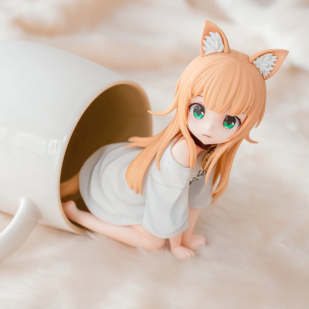 

Sexy Anime Uchi no Neko ga Onnanoko de Kawaii Kinako Figures Ecchi Figurine Waiifu Action Figure Hentai Character Decoration