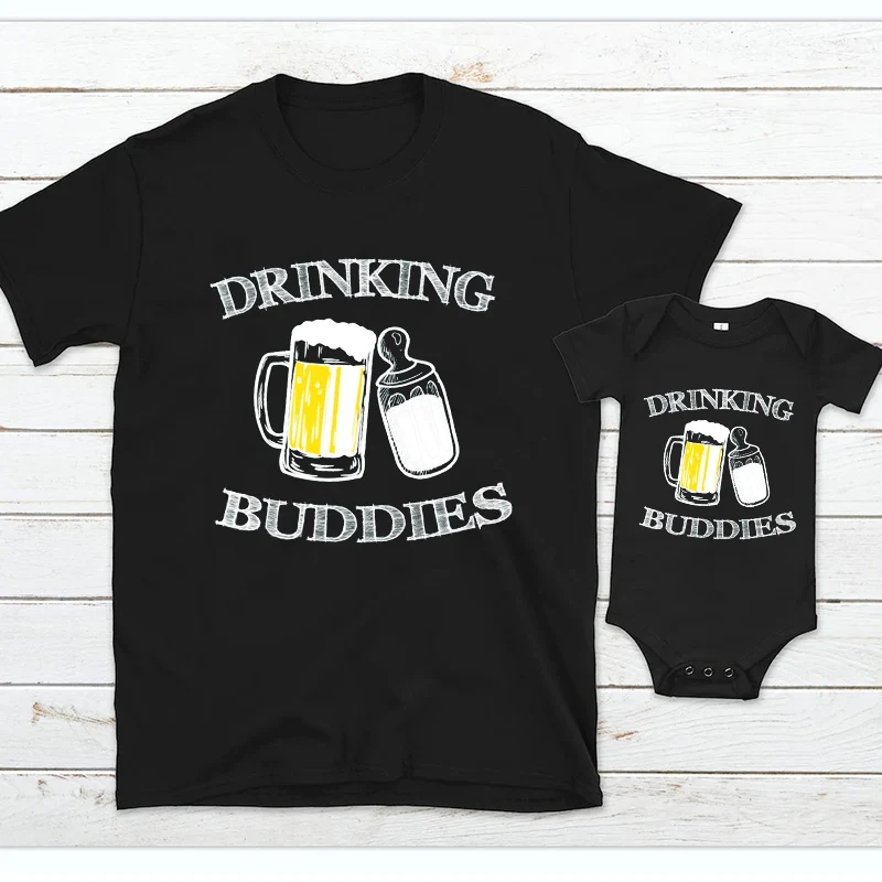 

Drinking Buddies Shirts Father's Day Gift for Son Father Son Matching Shirts Funny Father's Day Gift Family Matching Clothes