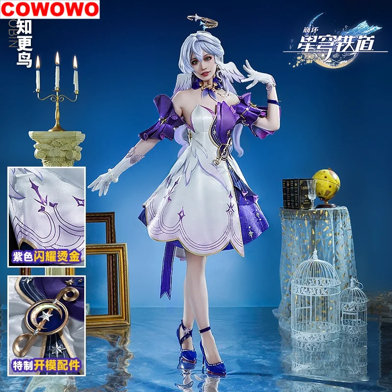 

COWOWO Honkai: Star Rail Robin Women Cosplay Costume Cos Game Anime Party Uniform Hallowen Play Role Clothes Clothing Dress