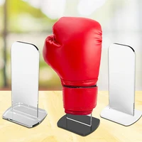 Boxing Glove Storage Holder 2 Pcs Acrylic Display Stand Easy Stand For Home Bedroom Office Bedroom Desktop Stand 2