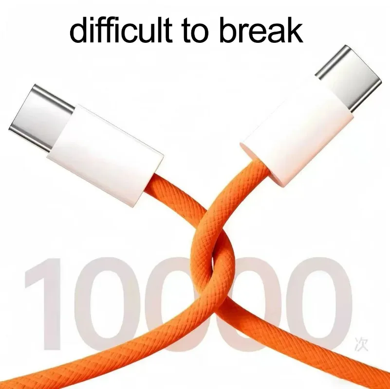 60W Type C To Type-C Fast Charging Cable Data Line for Iphone 17 Pro Max USBC To C Cable Wire Cord for IPhone 15 16 17 Samsung