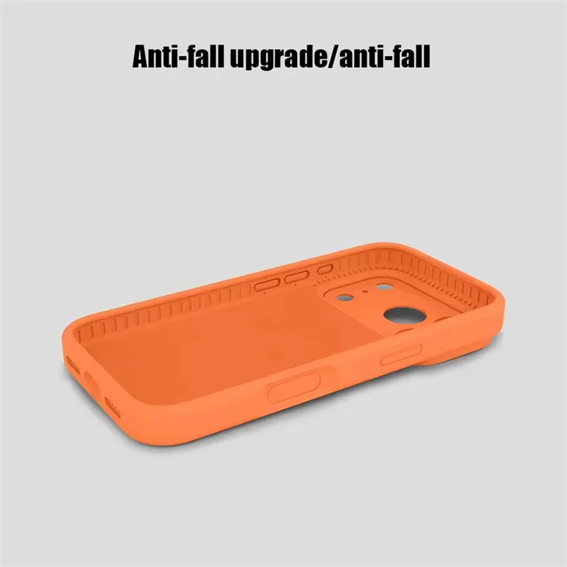 New Original Liquid Silicone Case For iPhone 17 16 15 14 13 12 11 Pro Max Plus Air 16E Camera Protection Shockproof Soft Cover 5
